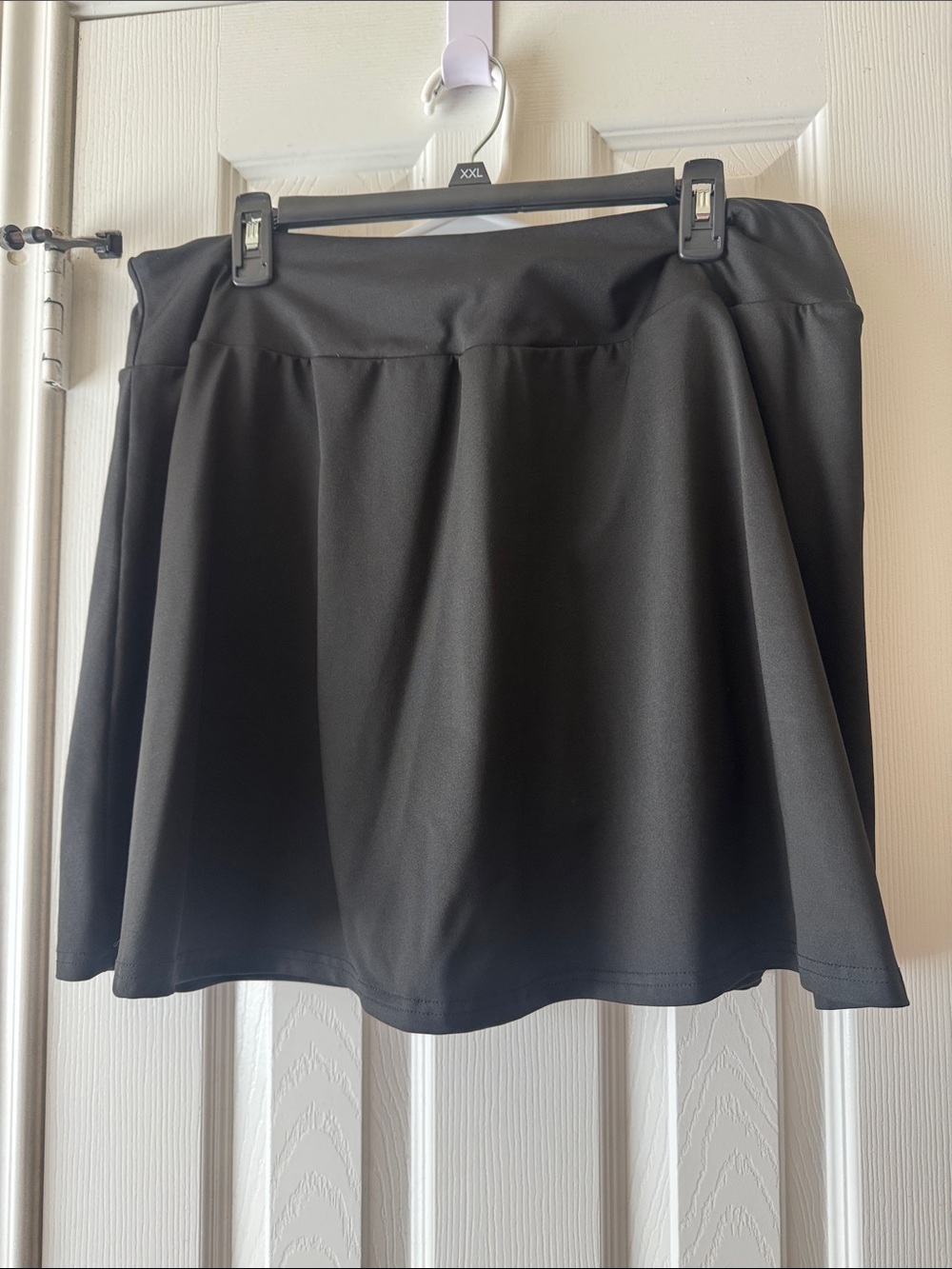 Black Circle Skater Skort